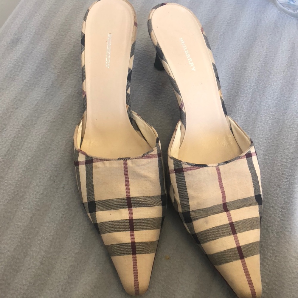 Burberry mules